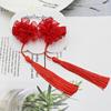 Chinese style hot selling model girl Tang suit Hanfu accessories fringe ribbon hair clip to new product free shipping manufacturers direct sales