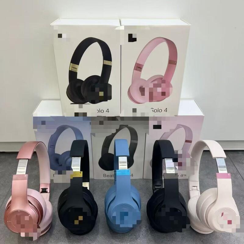 Cross-border new for solo4 4 4 generation three-dimensional cotton head-mounted wireless bluetooth headset with storage bag sports Cross-border new for solo4 4 4 generation three-dimensional cotton head-mounted wireless bluetooth headset with storage bag sports