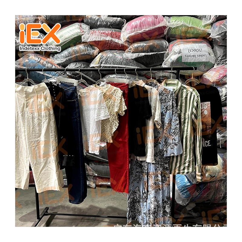 Fashion brand used clothes second hand brand women's dress tops…