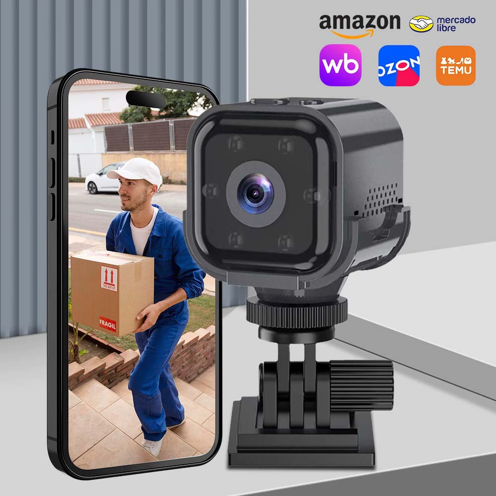 AS03 домашняя умная камера наблюдения, беспроводная Wi-Fi, спортивная уличная камера, камера наблюдения для няни для ребенка