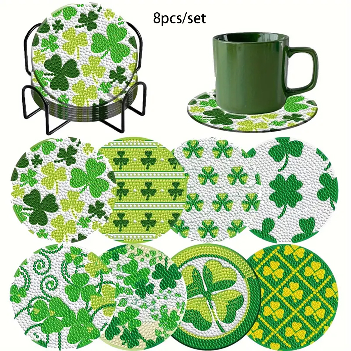 BD021 (컵 홀더가있는 8 피스 세트)