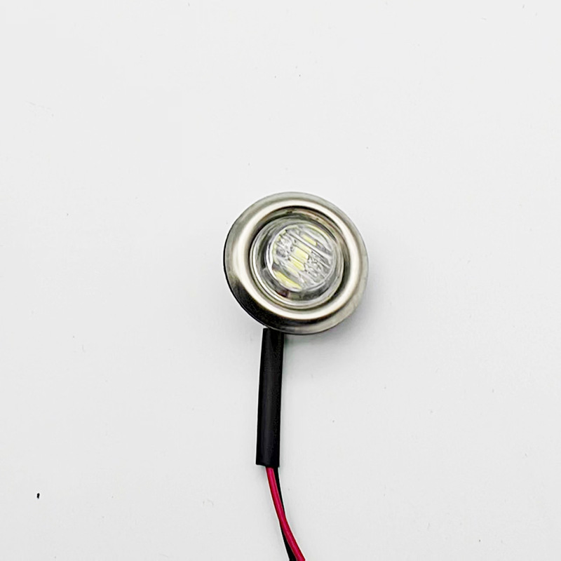 Lámpara de ojo de halcón 12 / 24V iluminación lateral del camión ancho indicador de luz lateral iluminación lateral LED letra del barco image 9