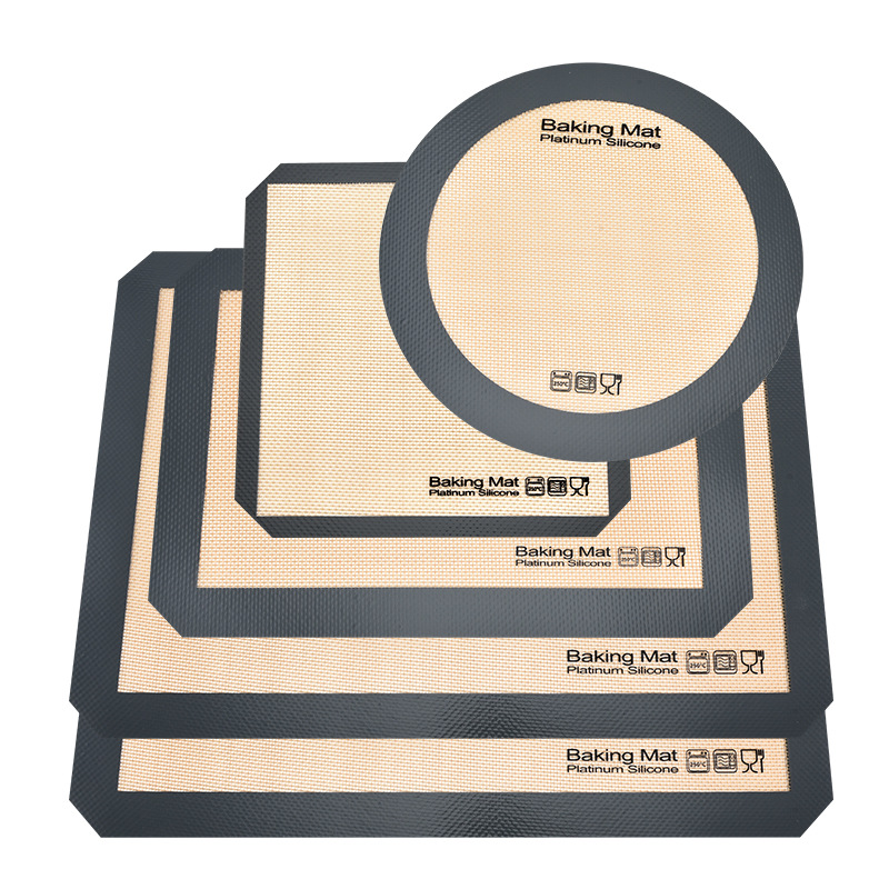 Amazon silicona estera de horno de fibra de vidrio antiadherente resistente a altas temperaturas estera de horno de silicio