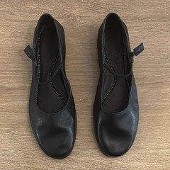 シープスキンバージョン〜フレンチレトロスタイルの女性用弾性バンドバレエシューズ新しい平底浅い口ソフトソールメリージェーンシューズ