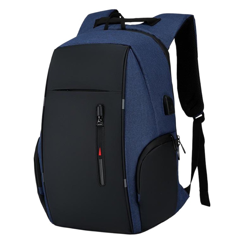 Transfronterizo de los hombres de negocios bolsa de ordenador portátil multifuncional USB mochila de gran capacidad mochila imprimible logo