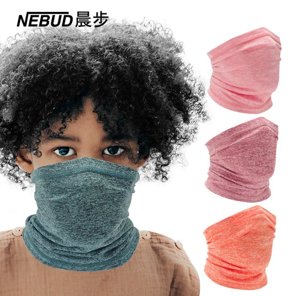 Cross-Border Children's Summer Breathable Cycling Mask Outdoor Sports Sun Protection Neck Scarf Multi-Magic Headscarf