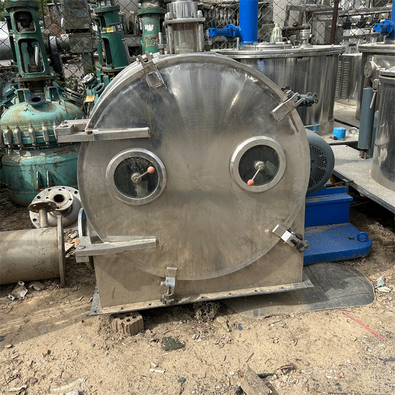 收购二手螺旋离心机  化工真空分离机 不锈钢固液分离设备