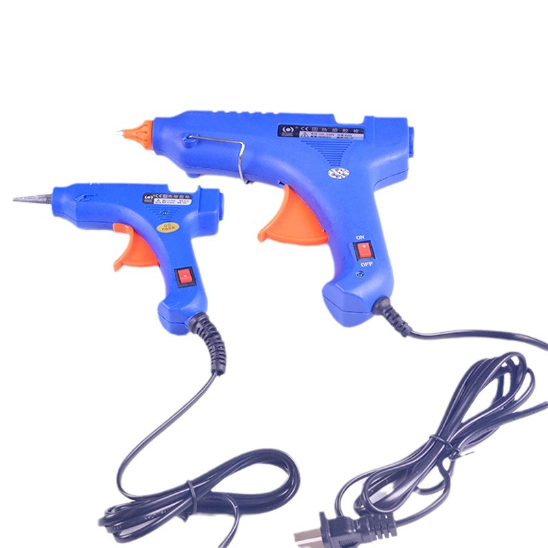Pistola de pegamento de fusión en caliente, pegamento de fusión en caliente, pistola de fusión en caliente, pistola de pegamento pequeña hecha a mano para el hogar universal, barra de pegamento de fusión en caliente 7-11mm image 6
