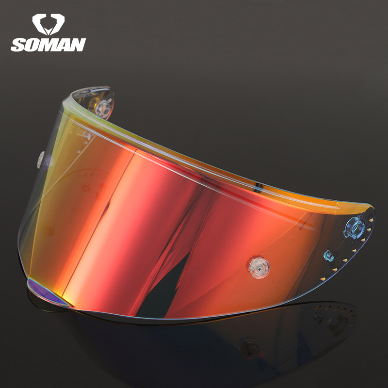 Sun Visor Helmet — Motuoche Dəbilqə (Kaska) aksesuarları - transparent-revo-red-day-and-night