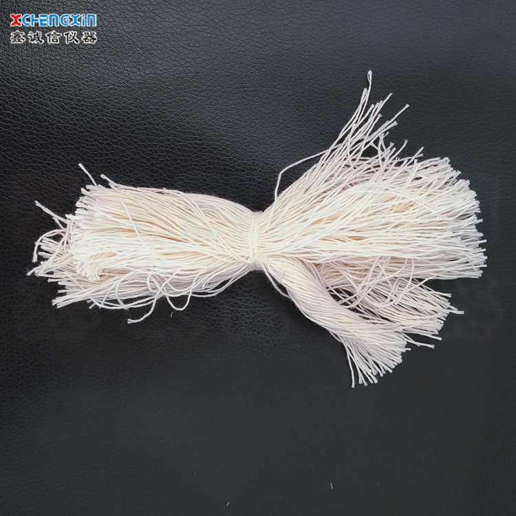 100mm点火棉线 氧弹棉线点火棉线 热值仪点火棉线 量热仪配件现货