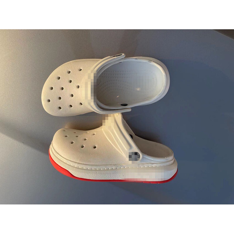 New Cross Lego Full-Speed Thick-Soled Kidsren's Clogs for Boys and Girls, Middle and Large Kidsren's Beach Shoes, Sandals and Slippers for Women