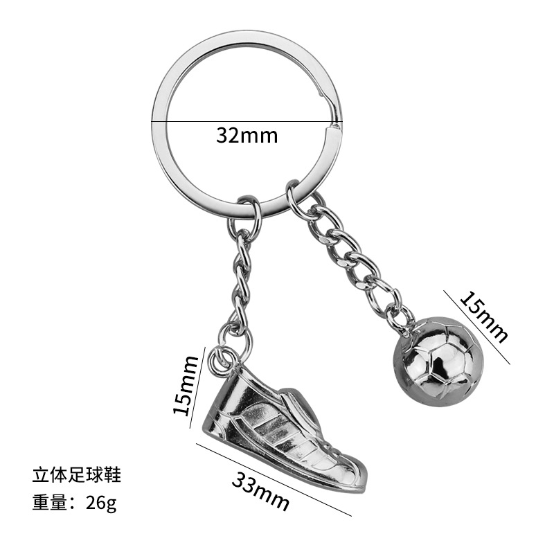 Llavero del Trofeo de la Copa Mundial de Fútbol 2026 de Estados Unidos, Canadá y México, Llavero de la Copa Hércules de Fútbol, Pequeño Regalo Deportivo