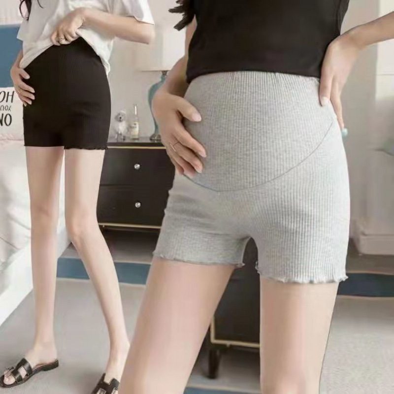 Maternity Pants for Spring and Summer, Thin Outerwear Belly Support Pants, Stylish Maternity Safety Pants, Anti-Exposure Leggings, Trendy for Pregnant Moms