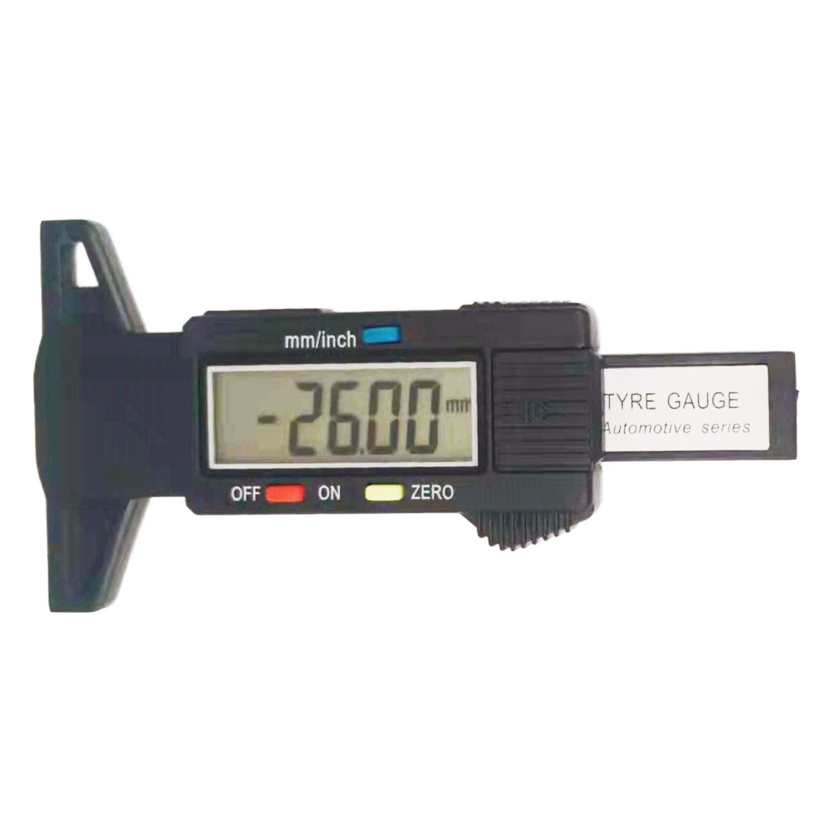 Датчик глубины 0-26 мм картины проступи автошины цифров правителя автошины цифров электронный для того чтобы измерить картину автошины