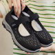 Shoes Women's Mother Shoes Summer New Mesh Shoes Women's Old Beijing Cloth Shoes Middle-aged and Old People's Walking Shoes Soft Sole Old People's Shoes