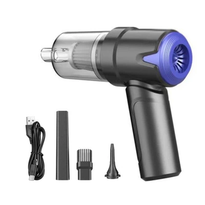 New cross-border car vacuum cleaner Tozsoranlar - blue-7v-1500-mah-single-section