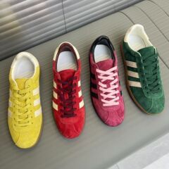 2025 新本革レトロ道徳トレーニングシューズスエードカジュアルシューズロートップ牛革スエード多用途スポーツシューズアガムシューズ女性