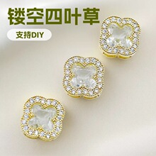 �߱�ɫ14k���~��ʯ�U�ն�����~�ݸ��鴮��diy�r�к��s�����Ʒ
