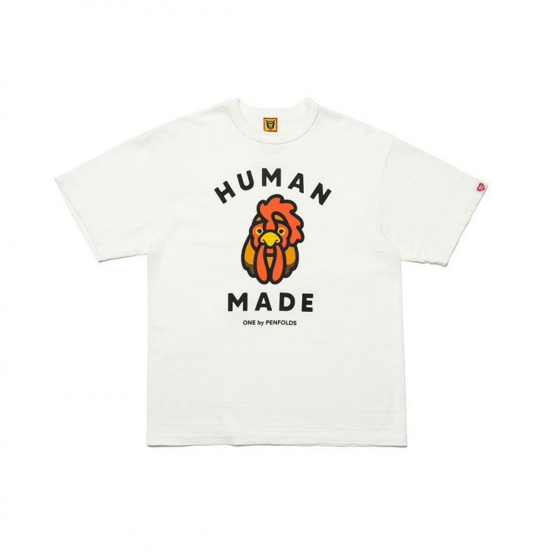 在庫あり NIGO 日本のトレンドブランド ヒューマン メンズ レディース ユニセックス 同スタイル バンブーコットン 高品質 Tシャツ 半袖 トップス|undefined