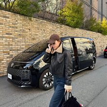 【暖绒派对】真皮羽绒服女绵羊皮短款冬季新款羊羔毛翻领保暖外套