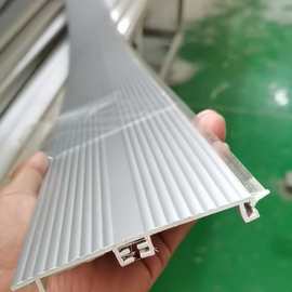 波浪单层PVC踢脚线家具橱柜底部挡水板墙角平面踢脚板带挡水条