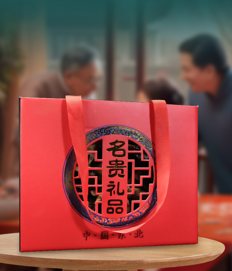 Northeast Reishi Mushroom Gift Box Dried Lingzhi Slices for Tea and Wine Soaking 200g preparation