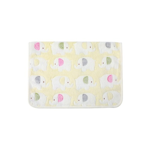 Yellow Small Elephant Cat Cover Cushion Air Conditioner Small Blanket Cute Pet-Specific Dog Cover Winter Warm Blanket