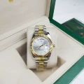 Dual Calendar - Two-Tone Gold White