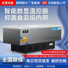 铜管节能超市岛柜大容量卧式冰柜冷藏冷冻速冻展示柜商用冷链冰柜