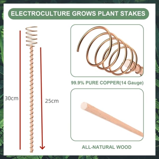跨境电培植物桩 种植铜天线线圈 植物支撑架园艺工具配件