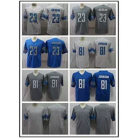 Американский оливковый мяч Lions Lions 9 # STAFFORD16 #20 #23 #81 # Легендарный трикотаж второго поколения