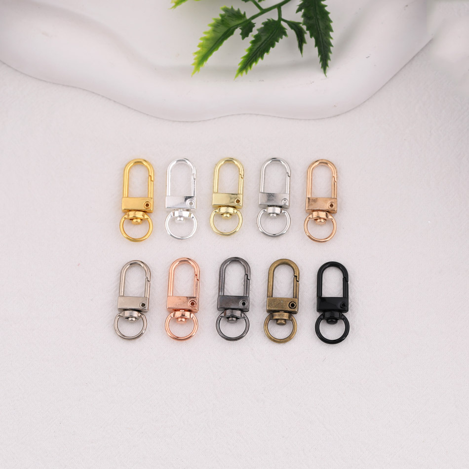 Llavero, hebilla de puerta, colgante, accesorios de hardware de bricolaje, hebilla de conexión de equipaje, accesorios de joyería de aleación