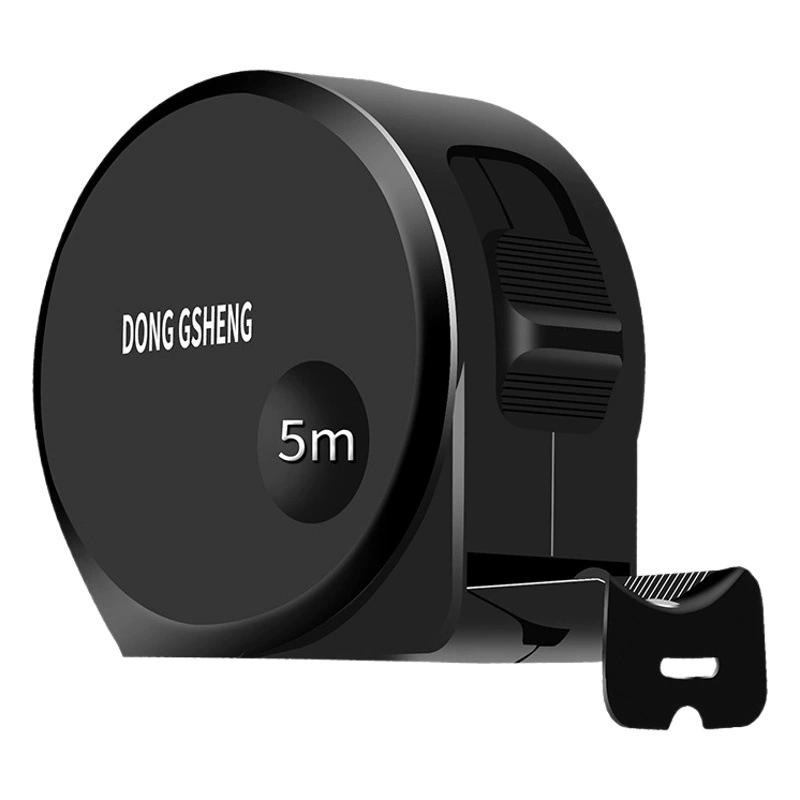 Dongsheng очень маленькая черная Золотая стальная рулетка 3 метра 5 метров 7,5 метров 10 метров Рулетка кольцо линейка коробка линейка матовая линейка оптом