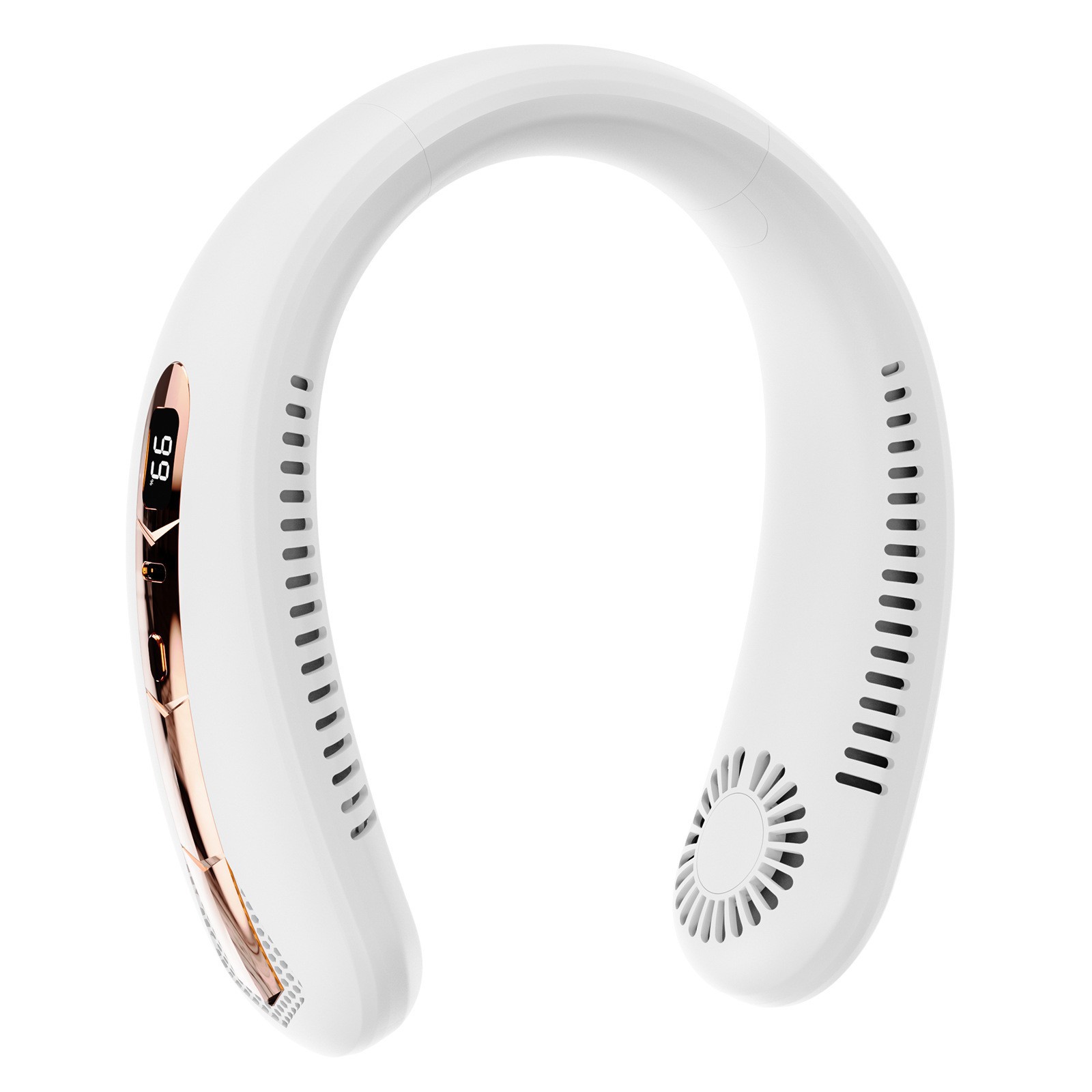 Ventilador de Mano 2025, Recargable por USB, Pequeño, Portátil, Mini, Silencioso, para Dormitorio, Escritorio, Regalo, Cinco Velocidades Ajustables