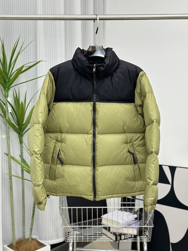 莆田TNF1996羽绒服男女700面包短款情侣夹克90白鸭绒冬季款加厚|undefined