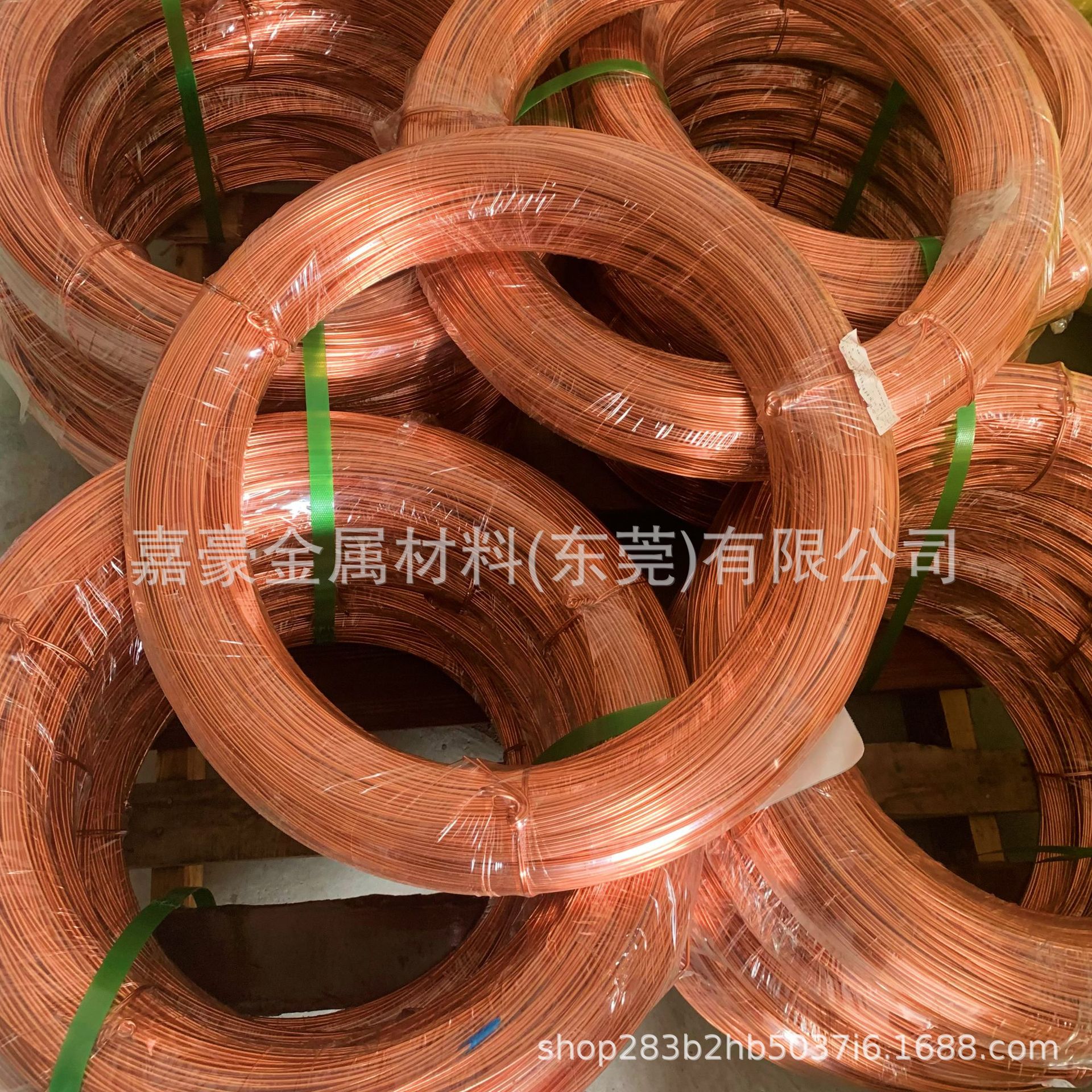 中山 惠州 紫铜丝t2导电紫铜圆线磷铜线C1100裸铜扁线半硬铜丝