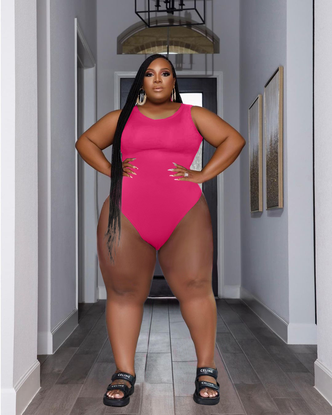 Women's Clothing Two-piece Set with Tassel Shorts, Sleeveless Casual Suit, Sports Large Size Two-piece Set_voghion.com