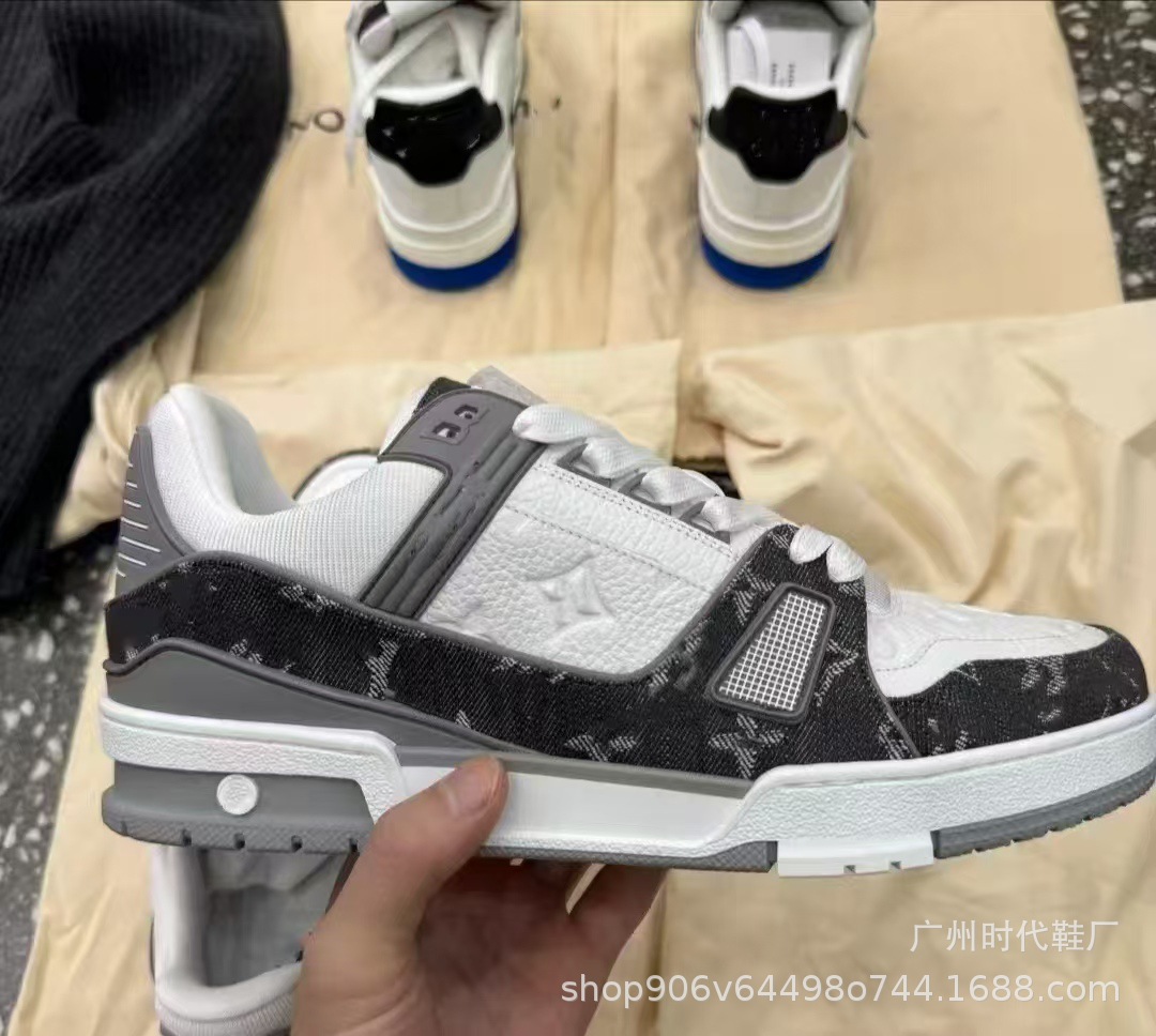 Zapatillas deportivas de alta gama originales de Guangzhou, paquete completo, transpirables, informales, para parejas, para hombre y mujer