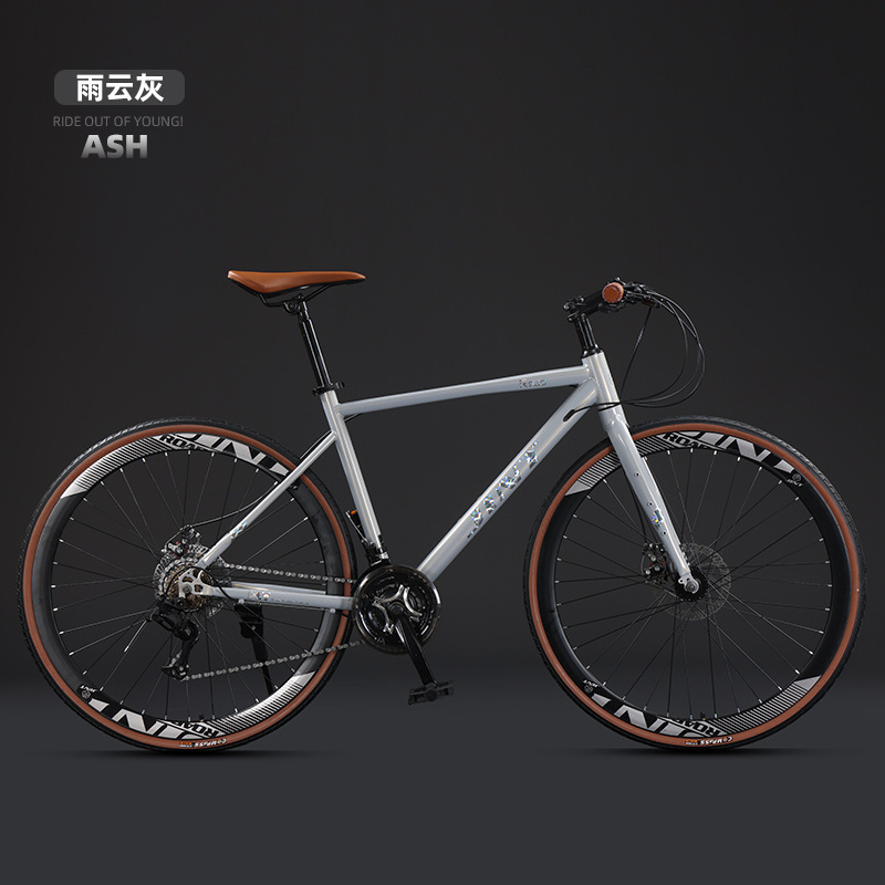 New variable speed road bicycle adult student disc brake ultra light city men and women JINT/Jintong R630