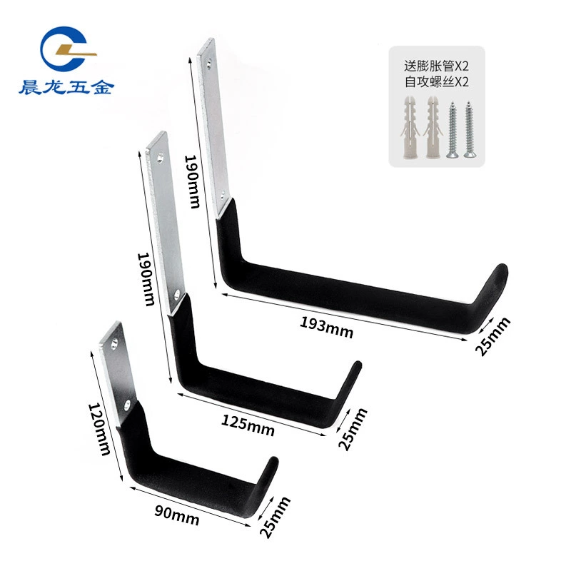 Сверхмощные стальные крючки для хранения в гараже, крючки для садовых инструментов, органайзер для садовых инструментов, настенные крючки, маленькие U-образные крючки