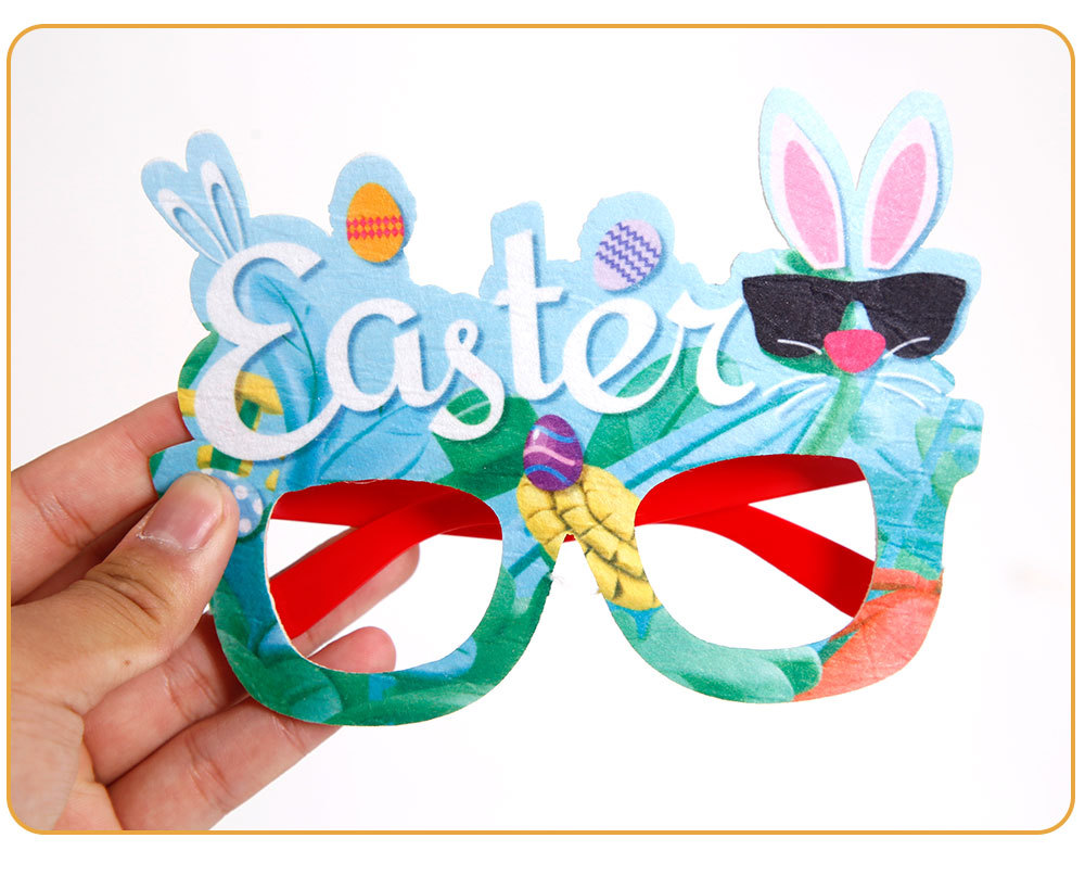 Easter Cartoon Character Plastic Felt Cloth Holiday Party Blindfold 1 Piece display picture 3