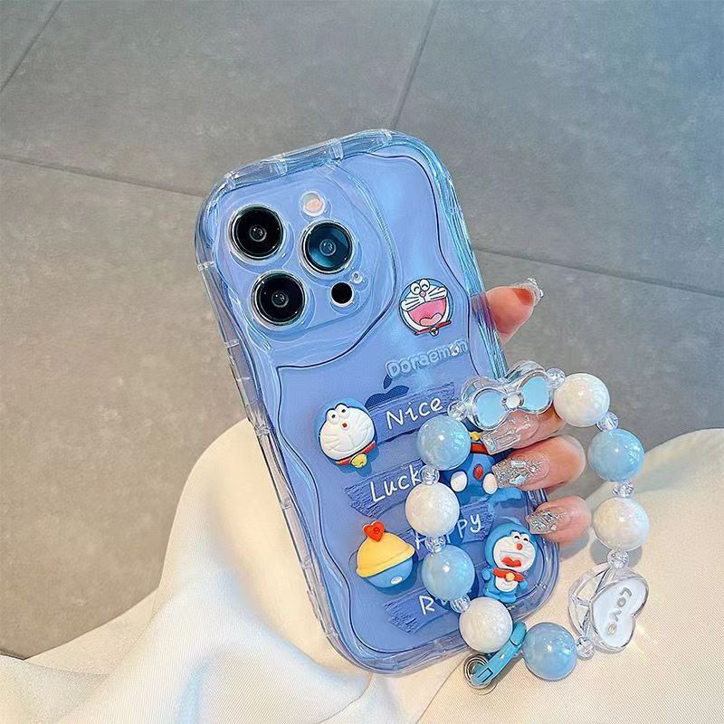 网红叮当猫VIVO手机壳S16/15/12网红X80PRO/90/70卡通Y76/70全包