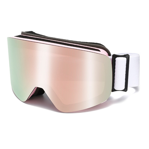 2024 new children's true film double-layer anti-fog children's ski goggles outdoor mountaineering ski goggles BL3061