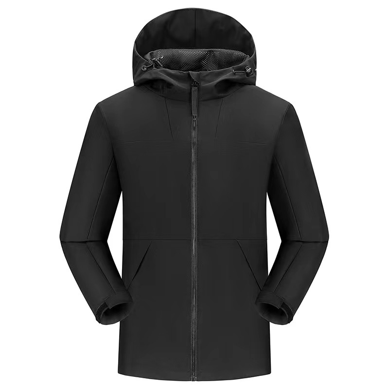 Chaqueta de Montañismo Impermeable y Cortavientos para Hombre y Mujer, Chaqueta Tres en Uno para Actividades al Aire Libre, Ropa de Trabajo Personalizada con Logotipo