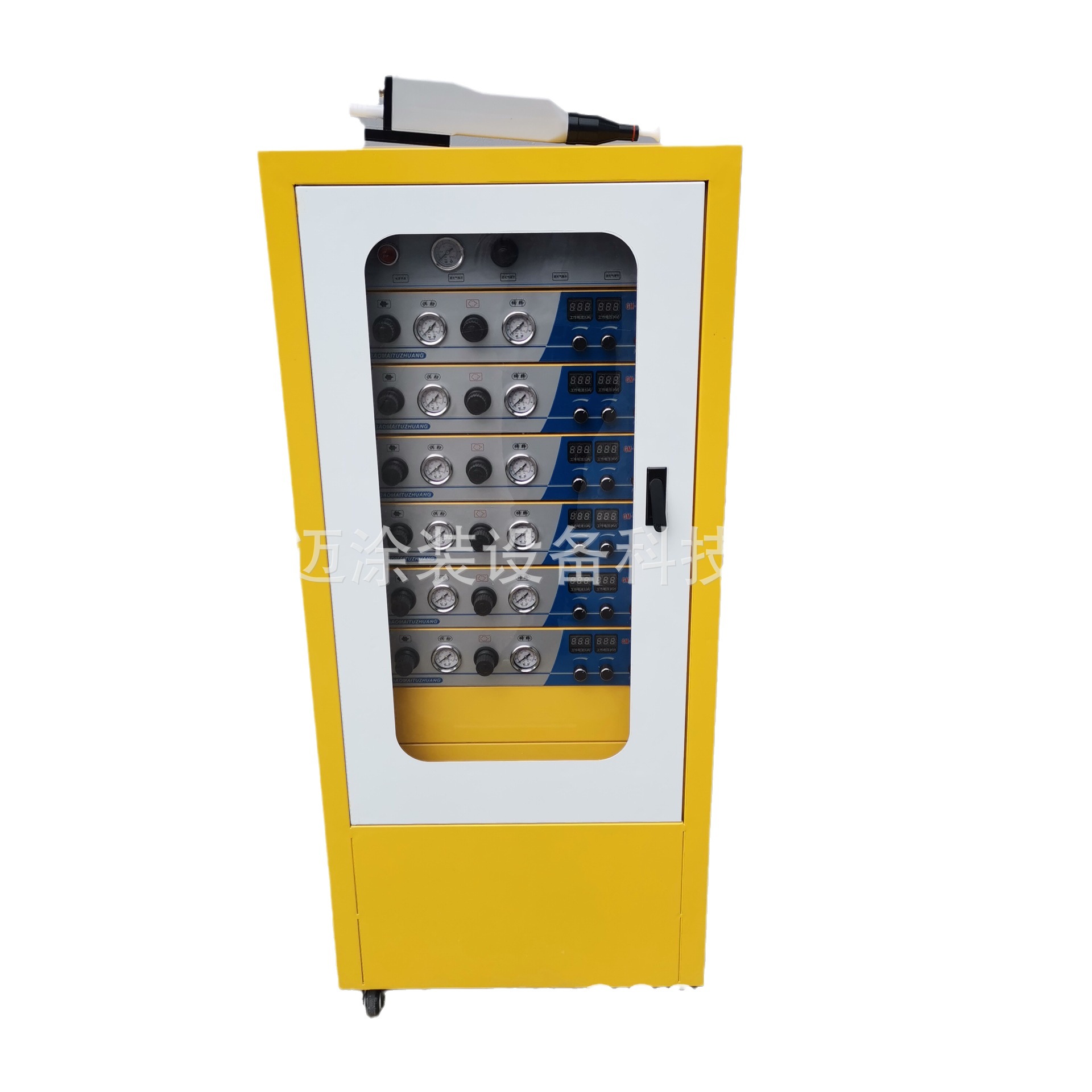 自动喷塑机  自动喷粉枪系统   集中控制自动喷枪  钢瓶自动喷塑