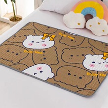 表纯棉五层防水婴儿隔尿垫可洗透气防侧漏姨妈垫成人垫四季通用