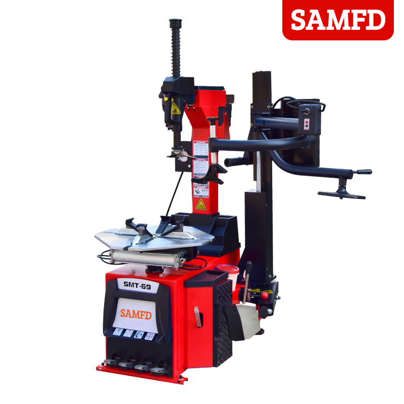 Venta directa de fábrica, extractor automático de neumáticos de automóviles de alta gama, desmontador de neumáticos de espalda, brazo auxiliar de desmontaje, neumático a prueba de explosiones