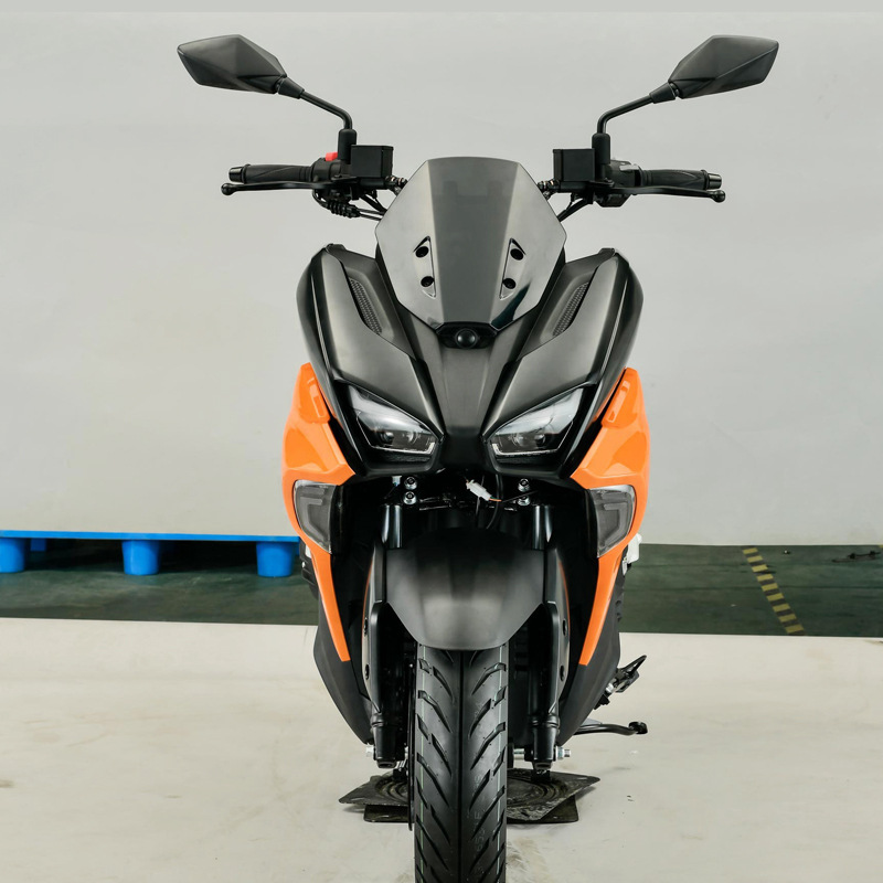 Todo el tipo de Kagiwa elefante salvaje refrigeración por agua 150cc nacional cuatro inyección eléctrica puede ser etiquetado pedal de ahorro de combustible motocicleta de dos ruedas de combustible