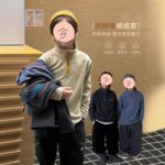 暖和舒适童装2025冬季新款儿童卫衣男童长袖打底衫男孩柔软上衣潮