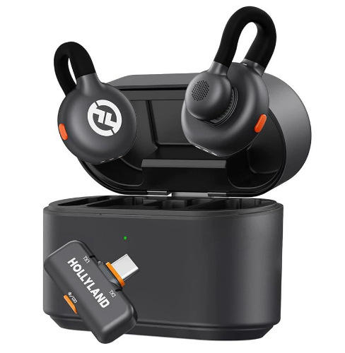 Hollyland Lark M2S Micrófono inalámbrico para cámara Fotografía Entrevista Vlog